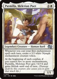 Psemilla, Meletian Poet (Anime) - Foundations Jumpstart - Magic: The Gathering card