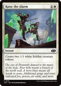 Raise the Alarm - Foundations Jumpstart - Magic: The Gathering card