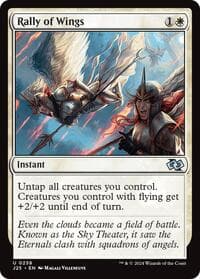 Rally of Wings - Foundations Jumpstart - Magic: The Gathering card