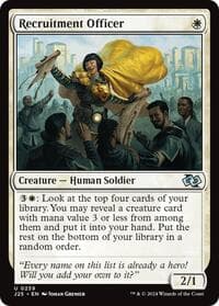 Recruitment Officer - Foundations Jumpstart - Magic: The Gathering card