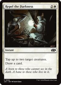 Repel the Darkness - Foundations Jumpstart - Magic: The Gathering card