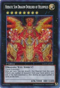 Hieratic Sun Dragon Overlord of Heliopolis - Galactic Overlord - YuGiOh card