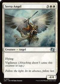 Serra Angel - Foundations Jumpstart - Magic: The Gathering card