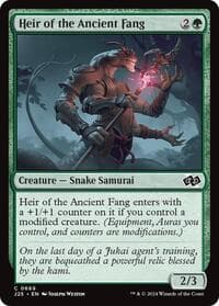 Heir of the Ancient Fang - Foundations Jumpstart - Magic: The Gathering card