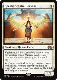 Speaker of the Heavens - Foundations Jumpstart - Magic: The Gathering card