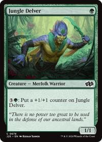 Jungle Delver - Foundations Jumpstart - Magic: The Gathering card