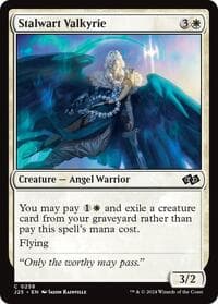 Stalwart Valkyrie - Foundations Jumpstart - Magic: The Gathering card