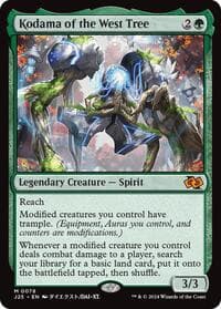 Kodama of the West Tree (Anime) - Foundations Jumpstart - Magic: The Gathering card
