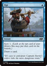 Opt - Foundations Jumpstart - Magic: The Gathering card