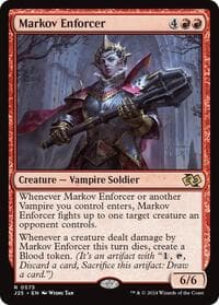 Markov Enforcer - Foundations Jumpstart - Magic: The Gathering card