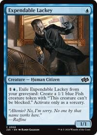 Expendable Lackey - Foundations Jumpstart - Magic: The Gathering card
