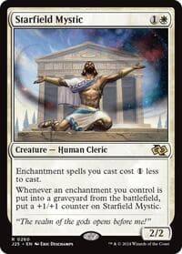 Starfield Mystic - Foundations Jumpstart - Magic: The Gathering card