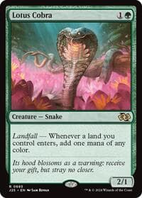 Lotus Cobra - Foundations Jumpstart - Magic: The Gathering card