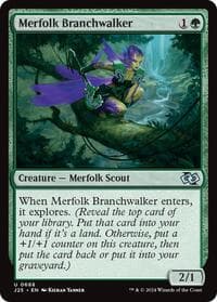 Merfolk Branchwalker - Foundations Jumpstart - Magic: The Gathering card