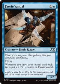 Faerie Vandal - Foundations Jumpstart - Magic: The Gathering card