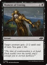 Moment of Craving - Foundations Jumpstart - Magic: The Gathering card
