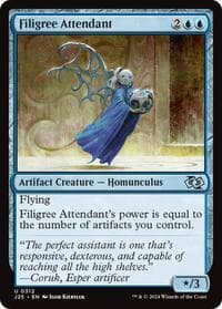 Filigree Attendant - Foundations Jumpstart - Magic: The Gathering card
