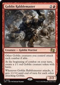 Goblin Rabblemaster - Foundations Jumpstart - Magic: The Gathering card