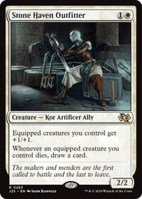 Stone Haven Outfitter - Foundations Jumpstart - Magic: The Gathering card