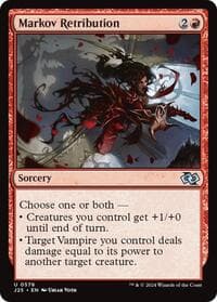 Markov Retribution - Foundations Jumpstart - Magic: The Gathering card