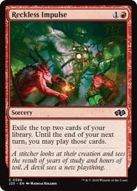 Reckless Impulse - Foundations Jumpstart - Magic: The Gathering card