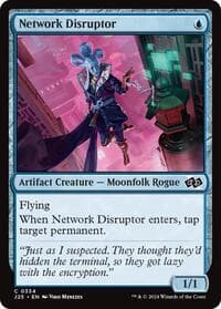 Network Disruptor - Foundations Jumpstart - Magic: The Gathering card