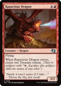 Rapacious Dragon - Foundations Jumpstart - Magic: The Gathering card