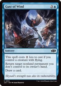 Gust of Wind - Foundations Jumpstart - Magic: The Gathering card