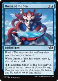 Omen of the Sea - Foundations Jumpstart - Magic: The Gathering card