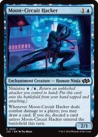 Moon-Circuit Hacker - Foundations Jumpstart - Magic: The Gathering card