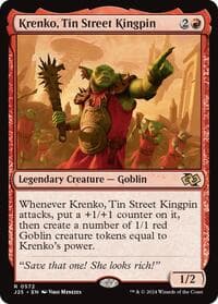 Krenko, Tin Street Kingpin - Foundations Jumpstart - Magic: The Gathering card