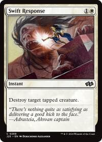 Swift Response - Foundations Jumpstart - Magic: The Gathering card