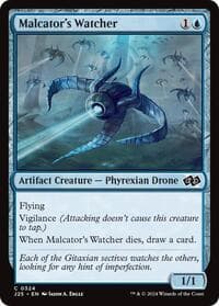 Malcator's Watcher - Foundations Jumpstart - Magic: The Gathering card