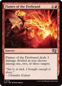 Flames of the Firebrand - Foundations Jumpstart - Magic: The Gathering card
