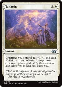 Tenacity - Foundations Jumpstart - Magic: The Gathering card