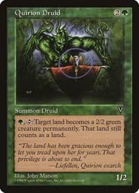 Quirion Druid - Visions - Magic: The Gathering card