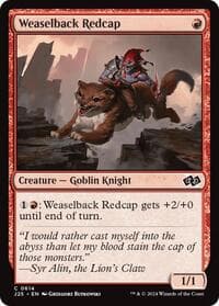 Weaselback Redcap - Foundations Jumpstart - Magic: The Gathering card