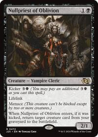 Nullpriest of Oblivion - Foundations Jumpstart - Magic: The Gathering card