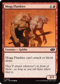 Mogg Flunkies - Foundations Jumpstart - Magic: The Gathering card