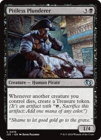 Pitiless Plunderer - Foundations Jumpstart - Magic: The Gathering card