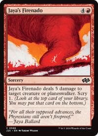 Jaya's Firenado - Foundations Jumpstart - Magic: The Gathering card