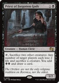 Priest of Forgotten Gods - Foundations Jumpstart - Magic: The Gathering card