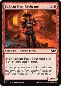 Fathom Fleet Firebrand - Foundations Jumpstart - Magic: The Gathering card
