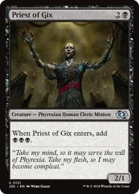 Priest of Gix - Foundations Jumpstart - Magic: The Gathering card