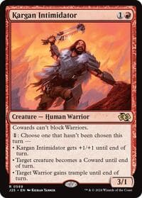 Kargan Intimidator - Foundations Jumpstart - Magic: The Gathering card
