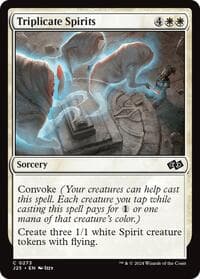 Triplicate Spirits - Foundations Jumpstart - Magic: The Gathering card