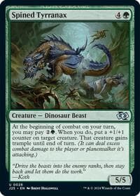 Spined Tyrranax - Foundations Jumpstart - Magic: The Gathering card