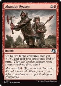 Abandon Reason - Foundations Jumpstart - Magic: The Gathering card