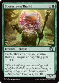 Sporecrown Thallid - Foundations Jumpstart - Magic: The Gathering card