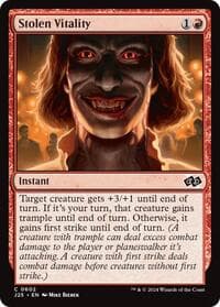 Stolen Vitality - Foundations Jumpstart - Magic: The Gathering card